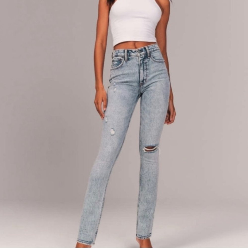 Abercrombie Skinny High Rise Jeans